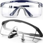 Anti-Splash Work Safety Glasses Eye Protecting Lab Goggles Protective Industrial Wind Dust Proof Goggles Cycling Glasses (New)