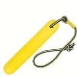 24CM Dog Pool Float Toy with Throw Rope Dog Bumpers for Water Retrieving Puppy Training Chew Toys for Hunting Training Toy (New)