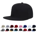 Unisex Cap Acrylic Plain Snapback Hat High Quality Adult