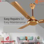 Orient Quasar Ornamental 56" Ceiling Fan (Golden Chocolate)