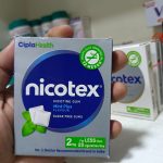 NICOTEX Nicotine Chewing Gum 2mg (Helps Quit Smoking)