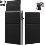 RFID Credit Card Holder Men Thin Slim Mini Minimalist Wallets (New)