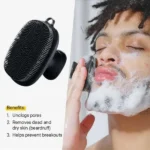 Silicone Face Scrubber Facial Cleansing Brush Silicone Skin Care Face Brushes (New)