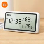 Xiaomi Deli Electronic Thermometer Hygrometer Weather Station with Table Clock Function (New)