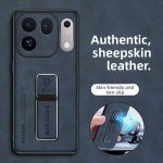 OPPO Find X10 Pro Max Magnetic Holder Case Lambskin PC Cover