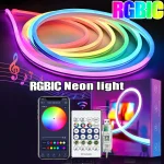 5V RGB+IC Neon Strip Light 1M 2M 3M 5M (New)