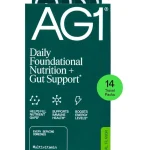 AG1 Athletic Greens Superfood and Probiotic 75 Vitamins Travel Pack 14ct Includes Superfoods and Digestive Enzymes Ad (New)