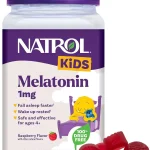 Natrol Kids Melatonin Gummies 1mg Restful Sleep 140 Raspberry Gummies Sleep Gummies for Kids for Occasional Sleepless (New)