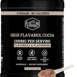 Black Forest High Flavanol Cocoa Powder - 1200mg Flavanols &amp Flavonoids with 600mg Epicatechin - 10X Concentrated Dark Coc (New)