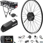 BAFANG 48V500W Front Hub Motor Kit for 20&quot/26&quot/700C Ebike Conversion Kit G020 Brushless Geared Front Wheel Ebike kit wit (New)