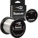 Seaguar Tatsu 100% Fluorocarbon Fishing Line for Casting &amp Live Bait 100% Fluorocarbon Clear Multiple Sizes (New)