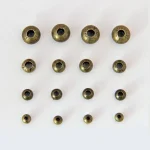 100 4 10mm Antique Bronze Metal Loose Beads Iron Smooth Ball Spacer Beads for (New)