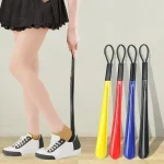 1 2 long flexible plastic shoe horn for easy wearing of shoes in multiple (New)