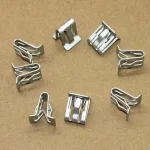 Metal Fastener Clips General Use Door Sill Iron Buckle Dashboard Side Panel Audio (New)