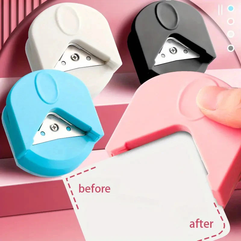 S14a3e44c9aab48d8bf50ee46f5bb1739O 1 4 Corner Rounder Punch R4 Paper Portable Trimmer Cutter for Cutting DIY Card (New) - Image 1