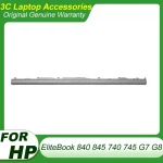 Original New Laptop LCD Hinges Cover For HP EliteBook 840 G7 G8 845 740 745 G7 G8 Laptops Screen Hinge Cover Silver Case (New)