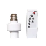 AC 85 265V Infrared Wirele Rss Remote Control No Battery Timer Switch Lamp Holder (New)