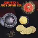 John Wick Coin Skull Coin Cosplay Blood Oath Marker Keanu Reeves Coin (New)