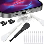 Mobile Phone Charging Port Dust Plug Removal Cleaner Kit For IPhone Samsung Xiaomi (New)