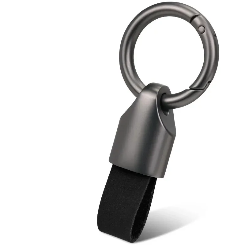 S2321671bc64346b59071065f4456fd2ba Simple Car Keychains Keyring for Men Durable Key Holder Decorative Gift with (New) - Image 1