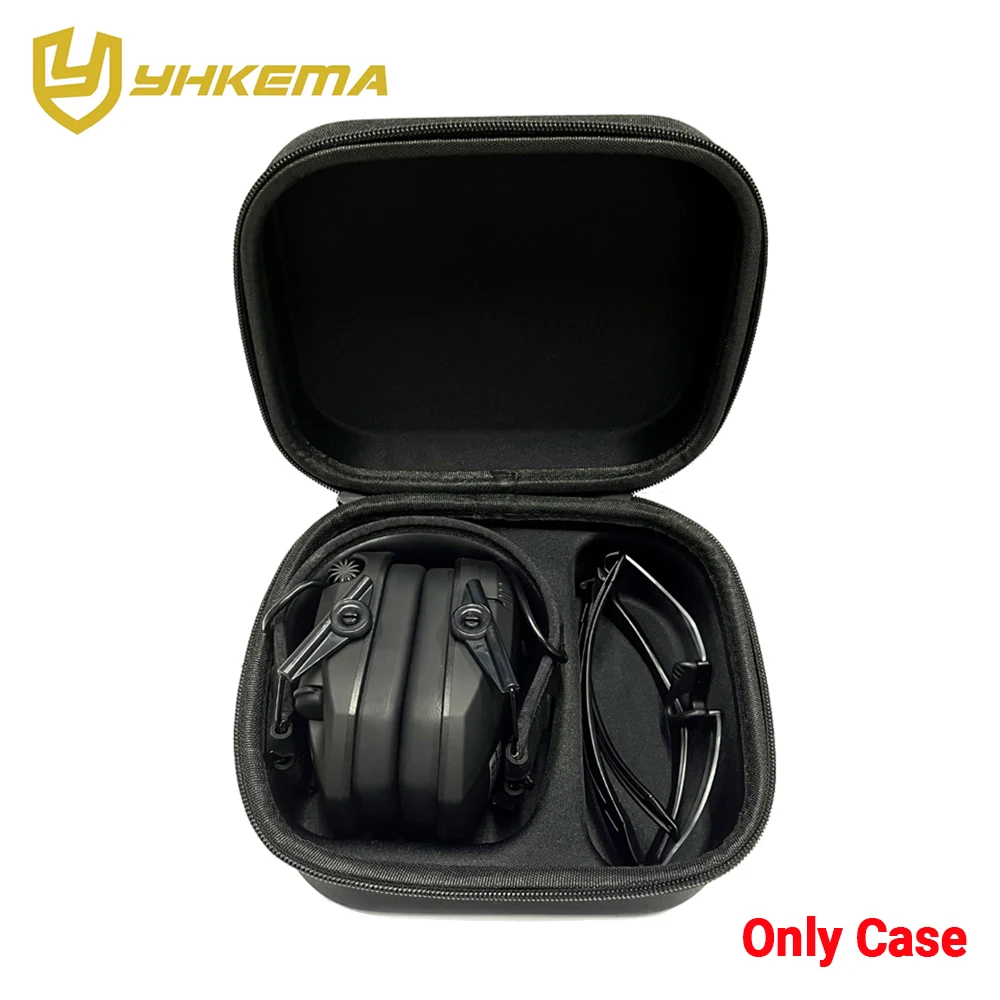 S247c5296fe744f8c9e0ea4cc83f9542fL Hard Storage Travel Case for Electronic Shooting Earmuffs Compatible Impact Hearing Protection Shooter (New) - Image 1