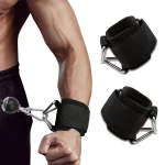 1 Adjustable Fitness Wristband with Anti Slip Design | Heavy Duty, Suitable for Cable Machines, (New)