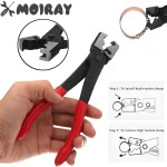 Professional Auto Car Water Oil Pipe Metal Clic Clicr R Type Hose Clip Plie (New)