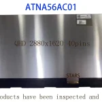 Original new 15.6inch ATNA56AC01 ATNA56AC01-0 QHD 2880x1620 40pins OLED Screen Display For Asus Pro15 2022 K3502Z K6500Z M3502R (New)
