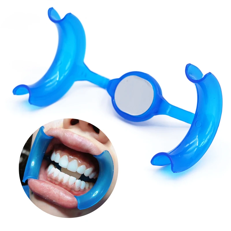 S36c8081cdf5e4dcfb03f8b4dcda5ce7e3 1 2 M Type Mouth Opener With Mirror Cheek Lip Retractor Expanders For Orthodontic (New) - Image 1