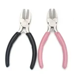 Double Nylon Jaw Pliers Jewelry Plier Flat Nose Pliers Wire Straightentener Craft and (New)