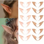 Cosplay Angel Elf Ears Silicone Fairy Vampire Ear DIY Themed Party Costume Accessories (New)