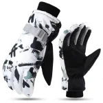 Winter Warm Snowboard Ski Gloves Thicken Fleece Non slip Waterproof Gloves Touch Screen Motorcycle (New)