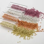 900 Pieces 11 0 Waterproof Metallic Color Glass Beads For BoHO Needle Work 10Grams Bag (New)