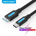 Vention USB 3 Type C to Micro B Cable Connector (New)