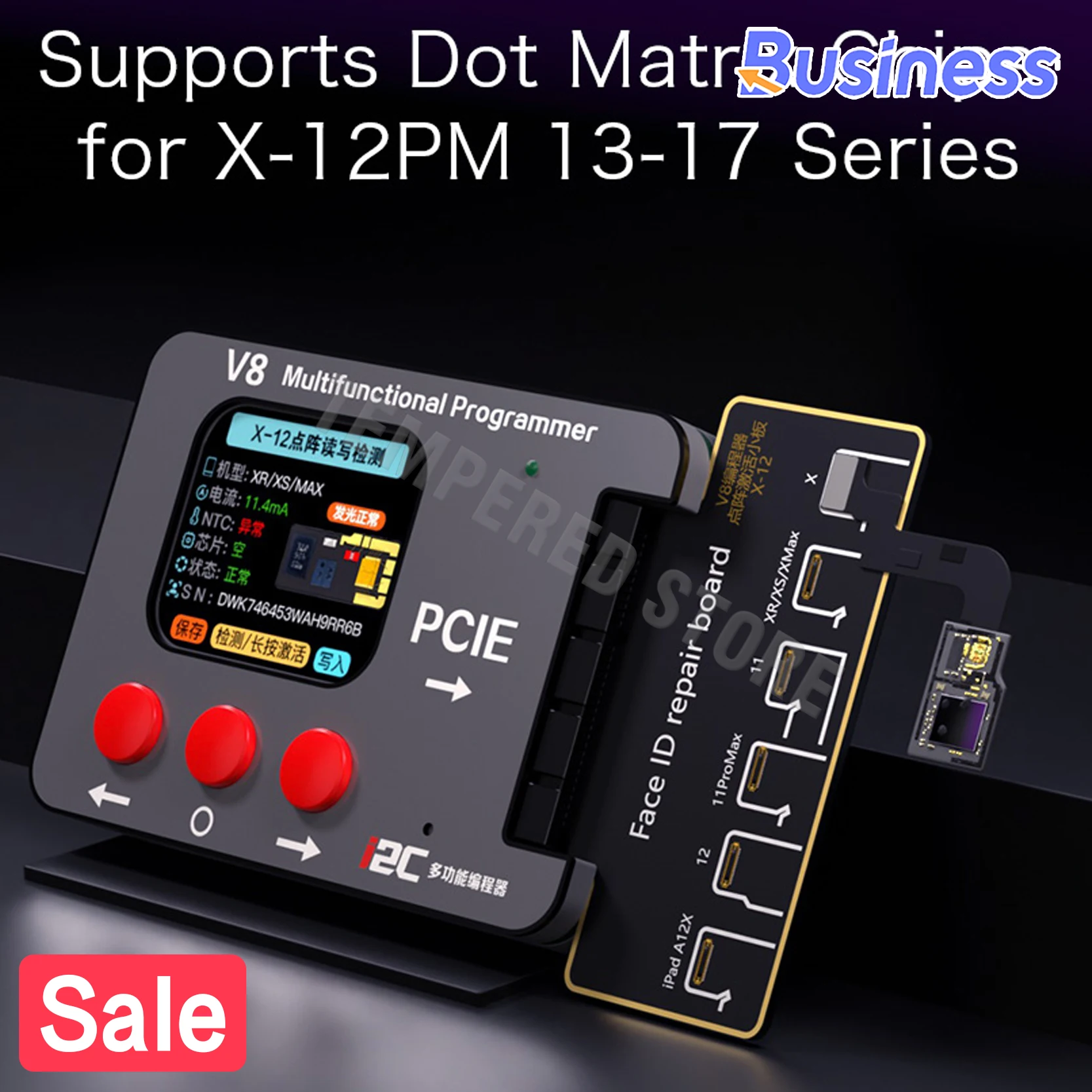 S450382d8e6de4d268809c88764f48751U i2C V8 Programmer Multifunctional Dot Matrix Face ID Repair Data (New) - Image 1