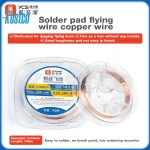YCS 0.04mm Non Insulated Super fine Copper Link Wire mobile (New)