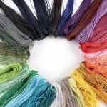 65m Lot Waxed Cotton String Beading Cord Rope 1mm For Bracelet And Necklace Jewelry (New)
