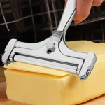 Cheese Slicer Cheese Scraper With Adjustable Thickness Butter Cheese Shaver Butter Slicer Multi purpose (New)