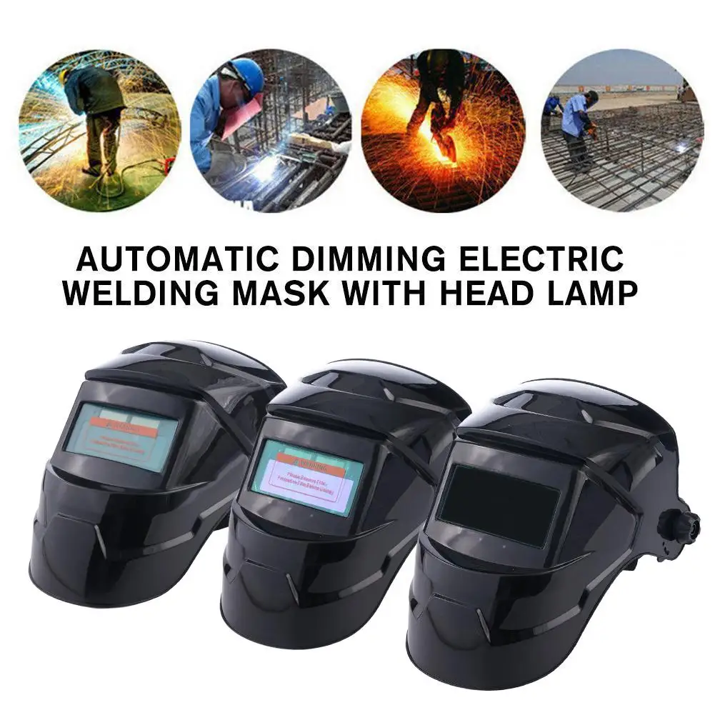 S4b7efd40acab4307acb248eab6d34f15e Welding Mask Automatic Dimming Large View TRUE Color High Temperature Resistant Welder Auto (New) - Image 1