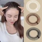 Flexible Full Circle Headbands Stylish Plastic Stretchable Hair Comb for Daily Hair Styling (New)