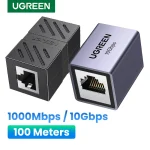 UGREEN RJ45 Connector Network Ethernet Extender Extension for Cat7 Cat6 Cat5e Ethernet Cable (New)