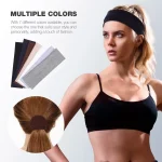 7 Elastic Sports Headbands For Women Stretchy Candy Colored Hairbands Fashion Sweatbands Fitness Yoga (New)