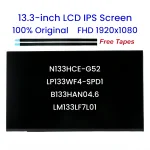 13.3-inch N133HCE-G52 LP133WF4-SPD1 B133HAN04.6 LM133LF7L01 LCD Screen for Dell Latitude 7380 7390 E7380 E7390 00DDJ0 1920x1080 (New)