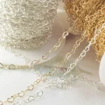 5Meters 1Meter Hollow Heart Connecting Chain Copper Chain For DIY Necklace Bracelet Clothing (New)