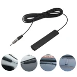 Hot Sale Car Radio FM Antenna Universal Auto 3M Length Signal Amp Amplifier (New)