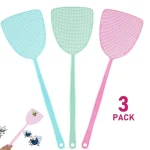 3 Fly Swatter Thickened Plastic Fly Swatter Mosquito Pest Control Insect Killer Home (New)