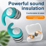 Sleeping Ear Plugs Noise Reduction Tapones Oido Ruido Soft Oordopjes Earplug Waterproof Tapones (New)