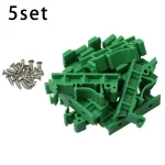 5 Set DRG 01 B DIN 35 Rail Mounting Adapter Circuit Board Bracket Holder (New)