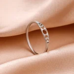 Skyrim Moon Phase Ring Stainless Steel Crescent Moon Women Rings Witch Amulet (New)
