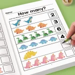 64 Pages Filled in With Numbers Logical Thinking Training Fun Math Exercise Book (New)
